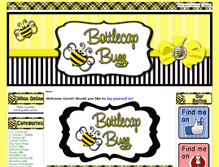 Tablet Screenshot of bottlecapbuzz.com